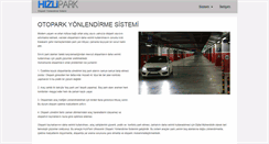 Desktop Screenshot of hizlipark.com